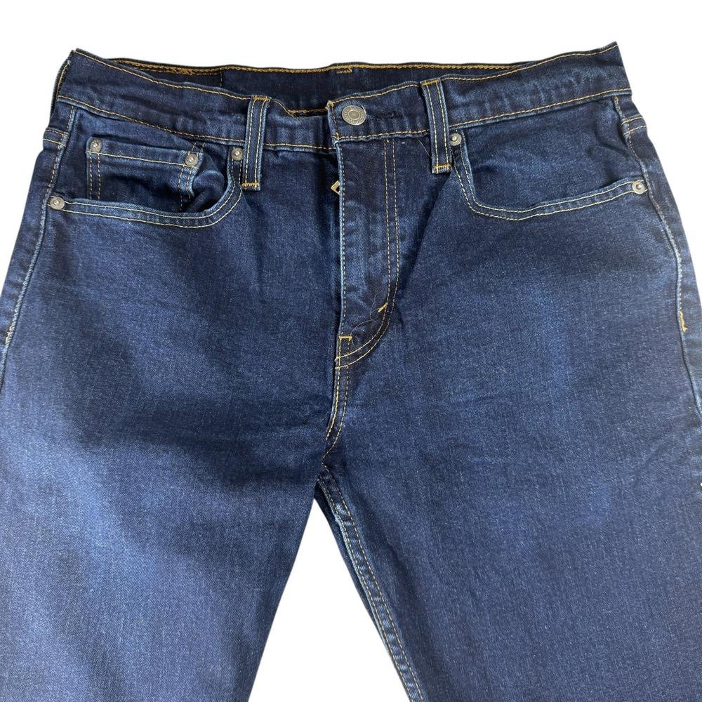 Levi's Mens 502 Dark Wash Jeans Stretch Denim‎ Size 32x32 NWOT stretch